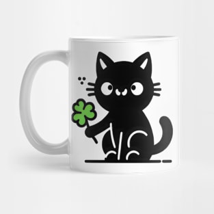 St Patrick's Day Cat Mug